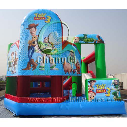 Toy Story bouncer slide combo